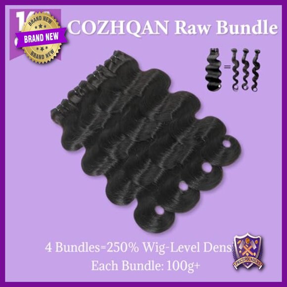 16A Raw Human Hair Bundles Body Wave Extensions 18-24 Inch Virgin Hair main image 5